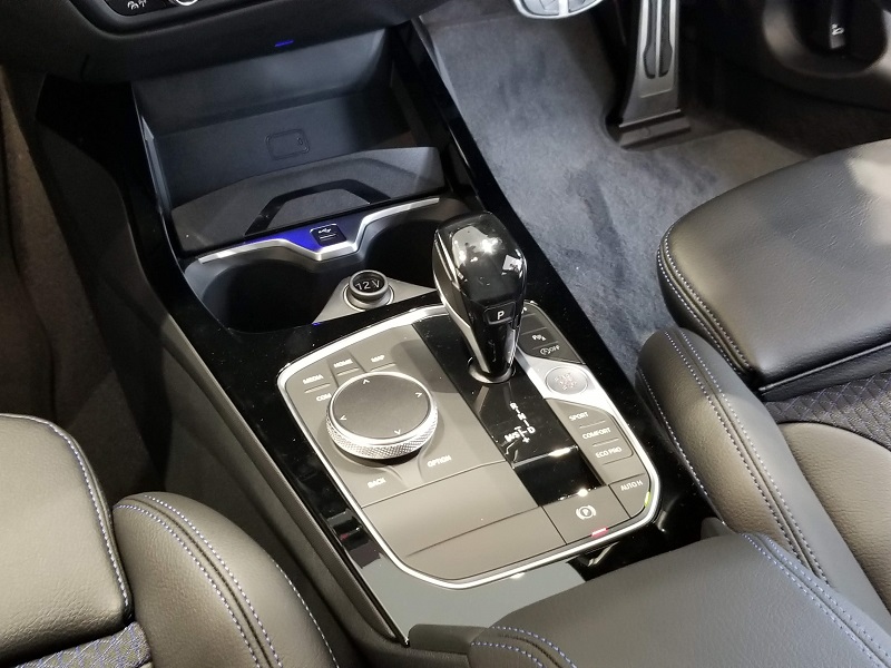 BMW新型1シリーズのセンターコンソール