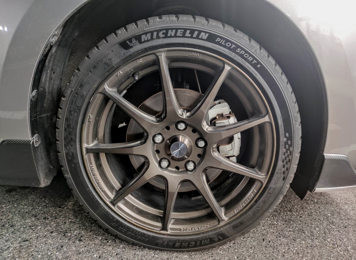 タイヤホイール4本セット 225/45ZR18 ミシュラン パイロットスポーツ4