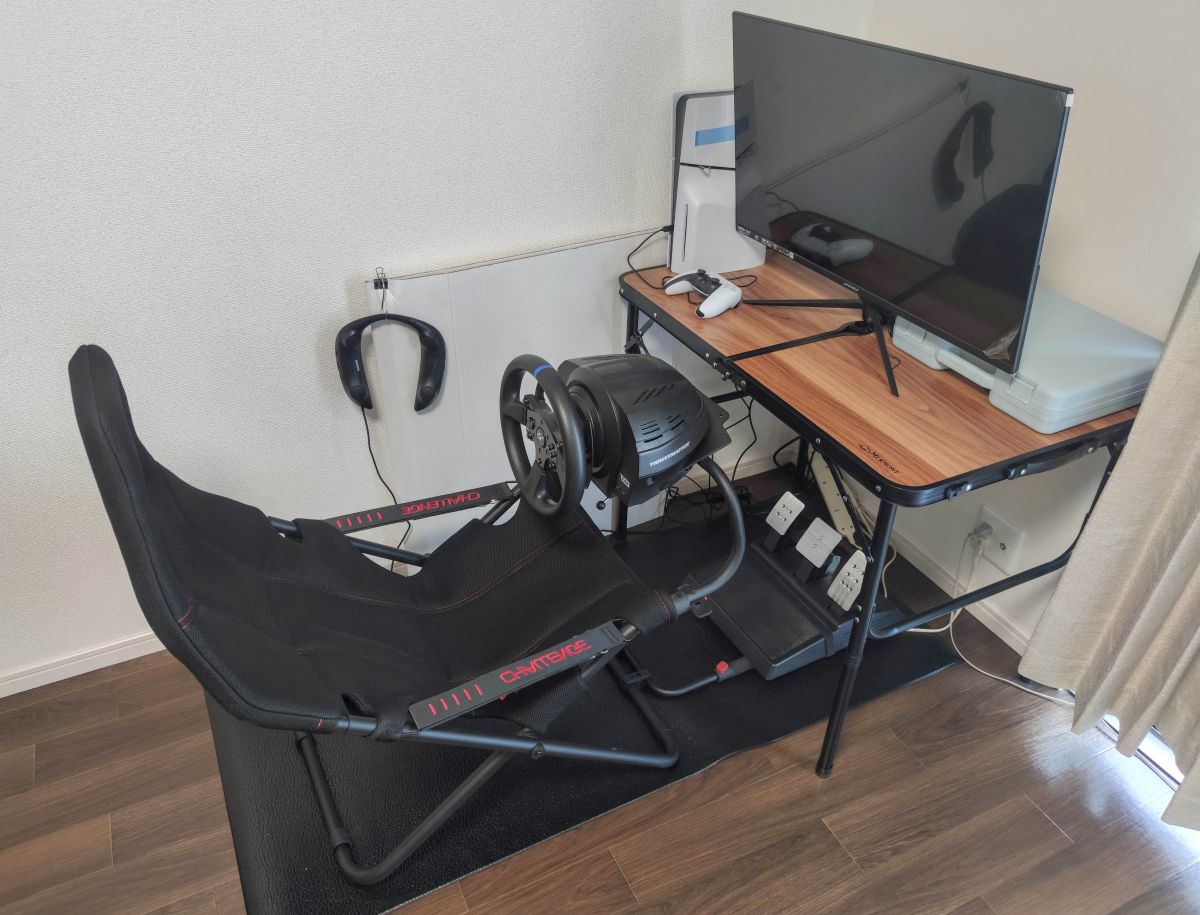 PS5+T300RS+Playseatのレーシングシミュレーターの感想